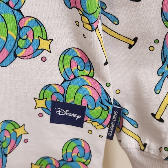 *NWT* Disneyland Eats Sz SMALL Treats Mickey Lollipop Lolipop Spirit Jersey NEW - Picture 6 of 11